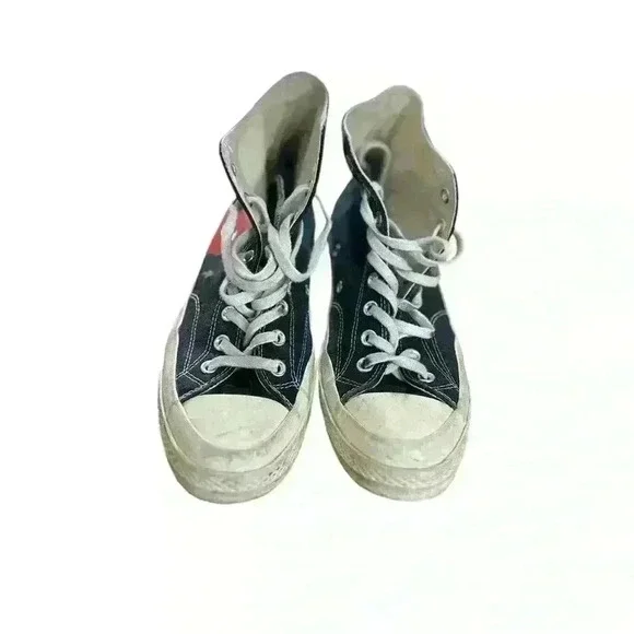 Converse x PLAY Comme des Garçons Chuck 70 men sz 9 - Picture 4 of 9